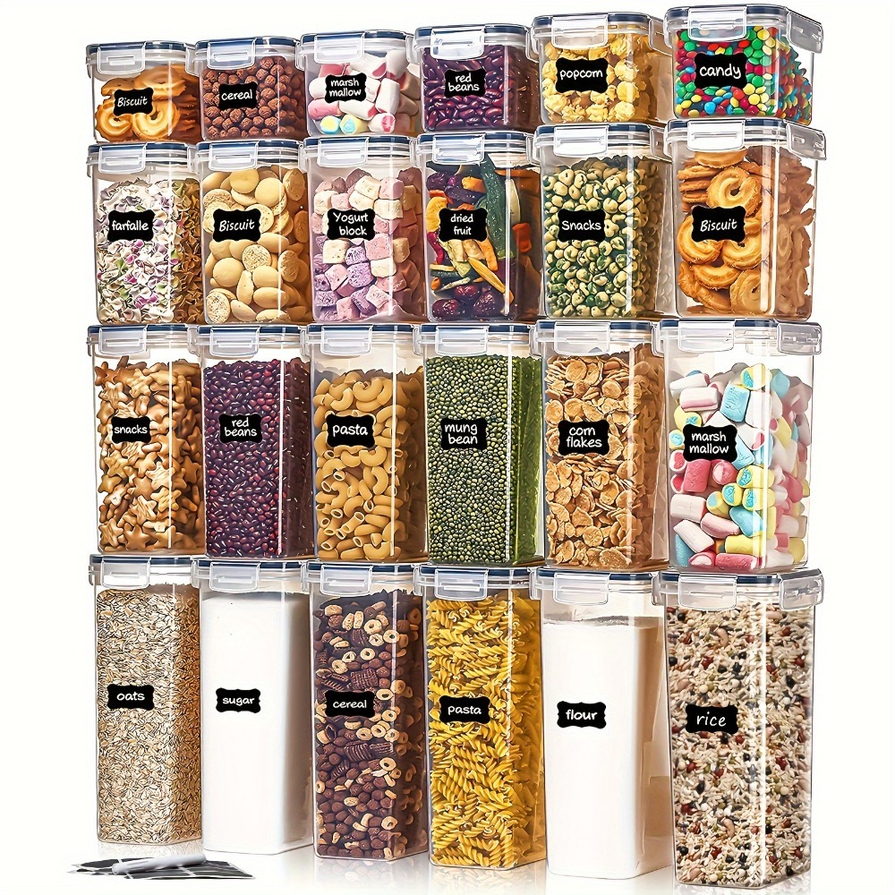 Home Improvement House - 24Pcs Food Storage Containers 12 Boxes