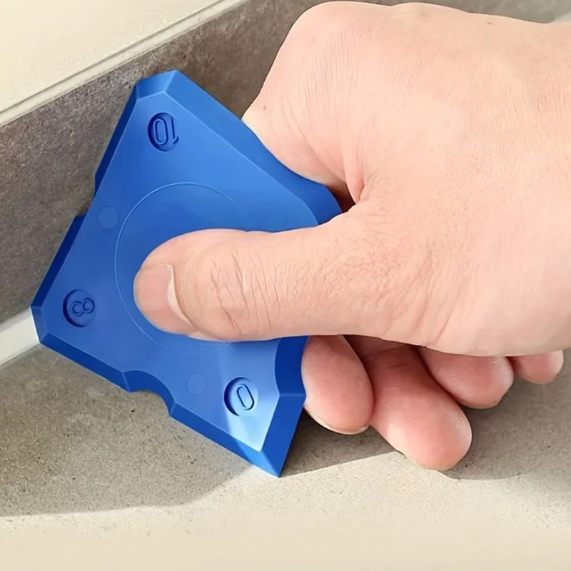 4-Piece Silicone Caulking Tool - Bathroom Caulk Siliconized ulasan dan harga