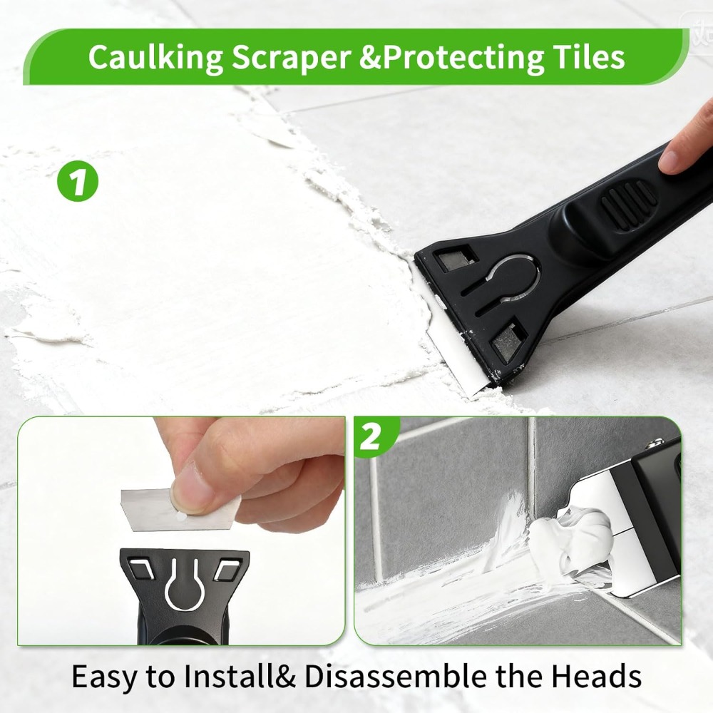 6 in 1 Caulking Tool & Grout R - Bathroom Caulk Siliconized ulasan dan harga