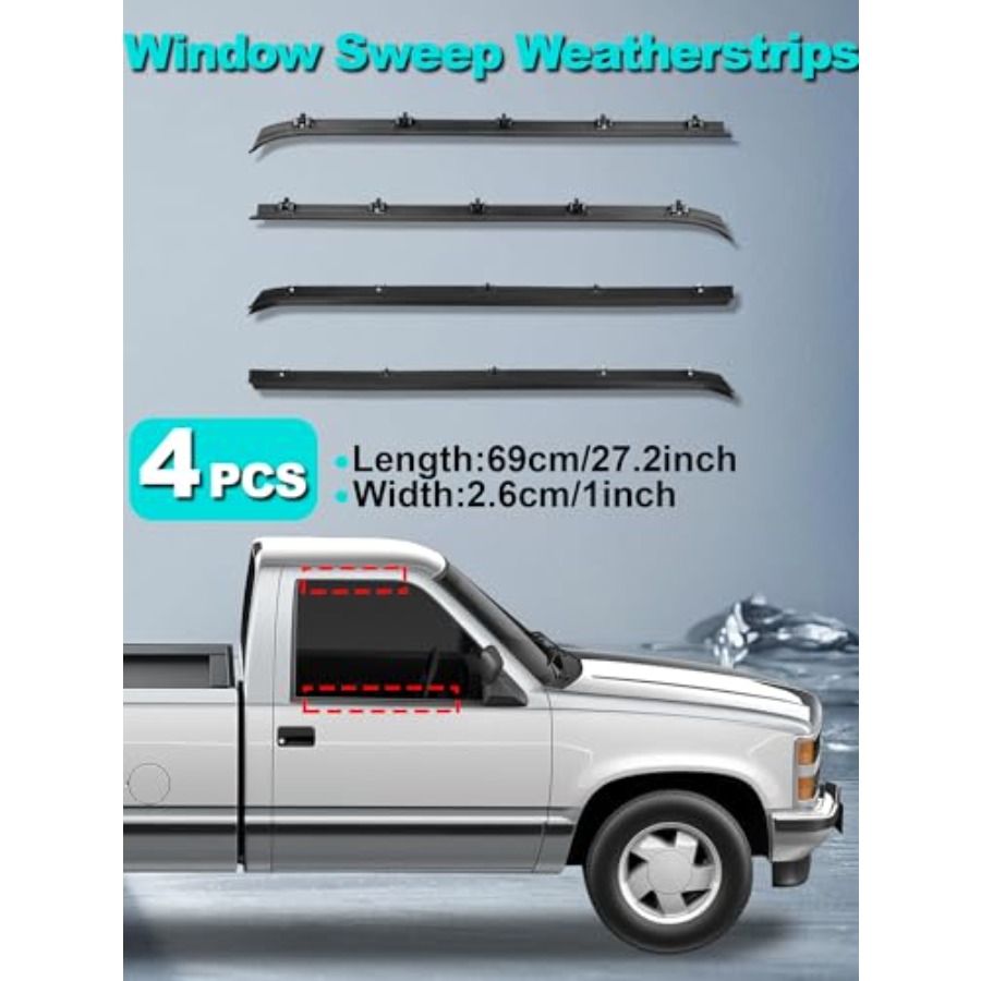 8PCS Door Seal Window Run Chan - Door Weather Strip ulasan dan harga