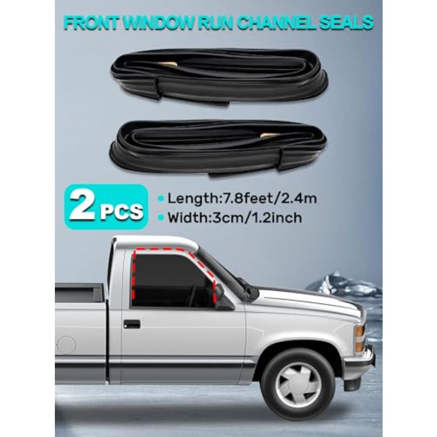 8PCS Door Seal Window Run Chan - Door Weather Strip ulasan dan harga