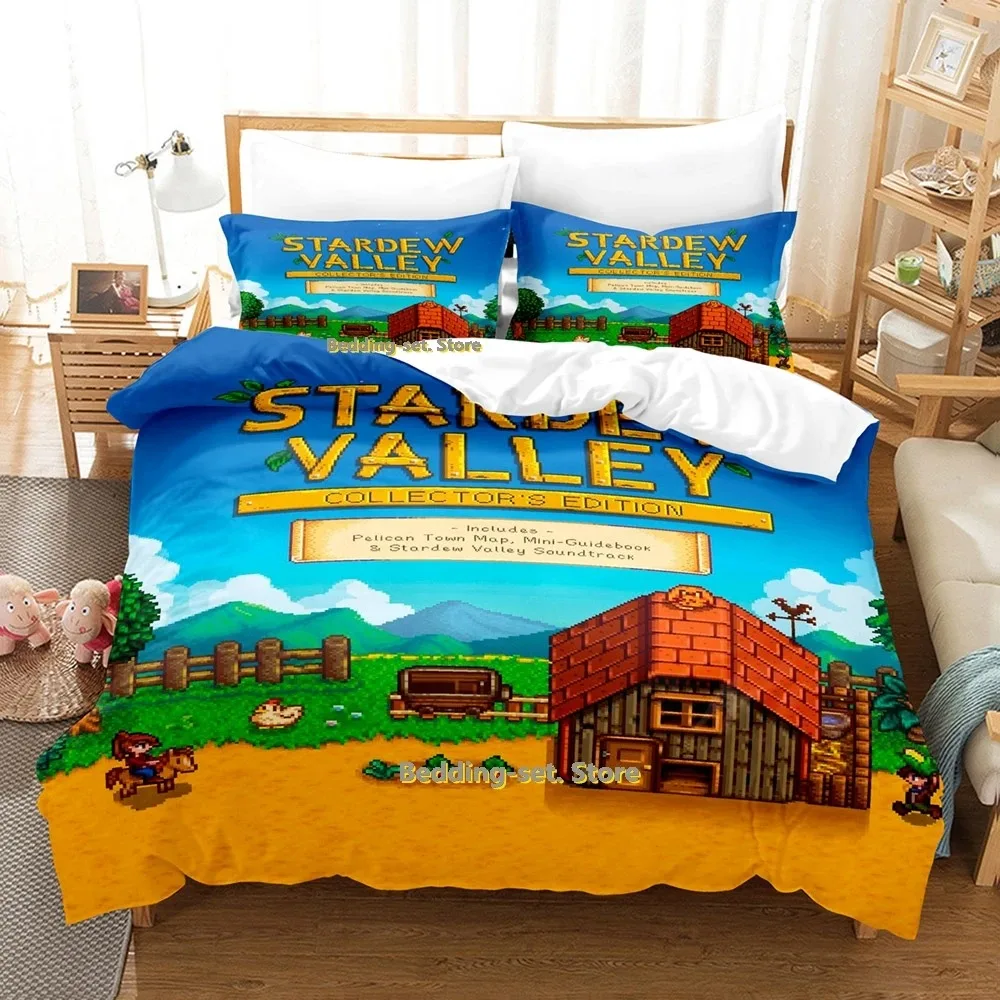 2024 Stardew Valley Bedding Se - Home Improvement Game ulasan dan harga