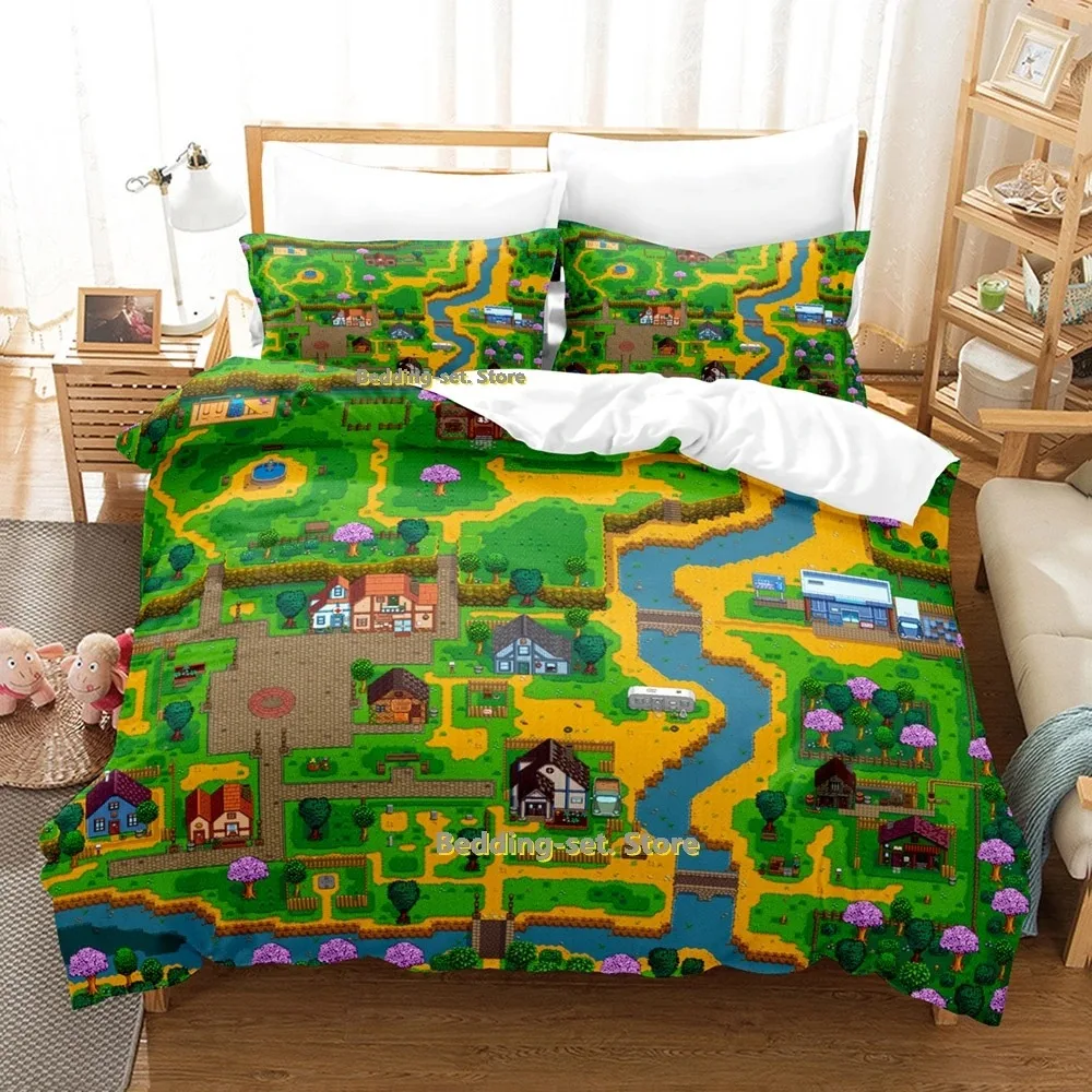 2024 Stardew Valley Bedding Se - Home Improvement Game ulasan dan harga