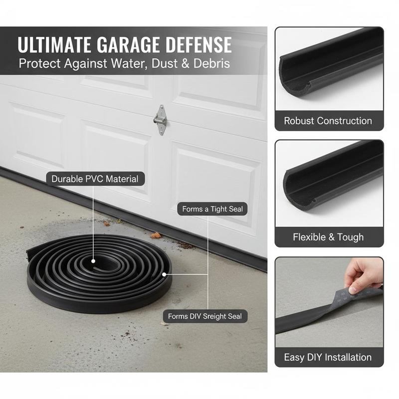Garage Door Floor Threshold 12 - Door Weather Strip ulasan dan harga