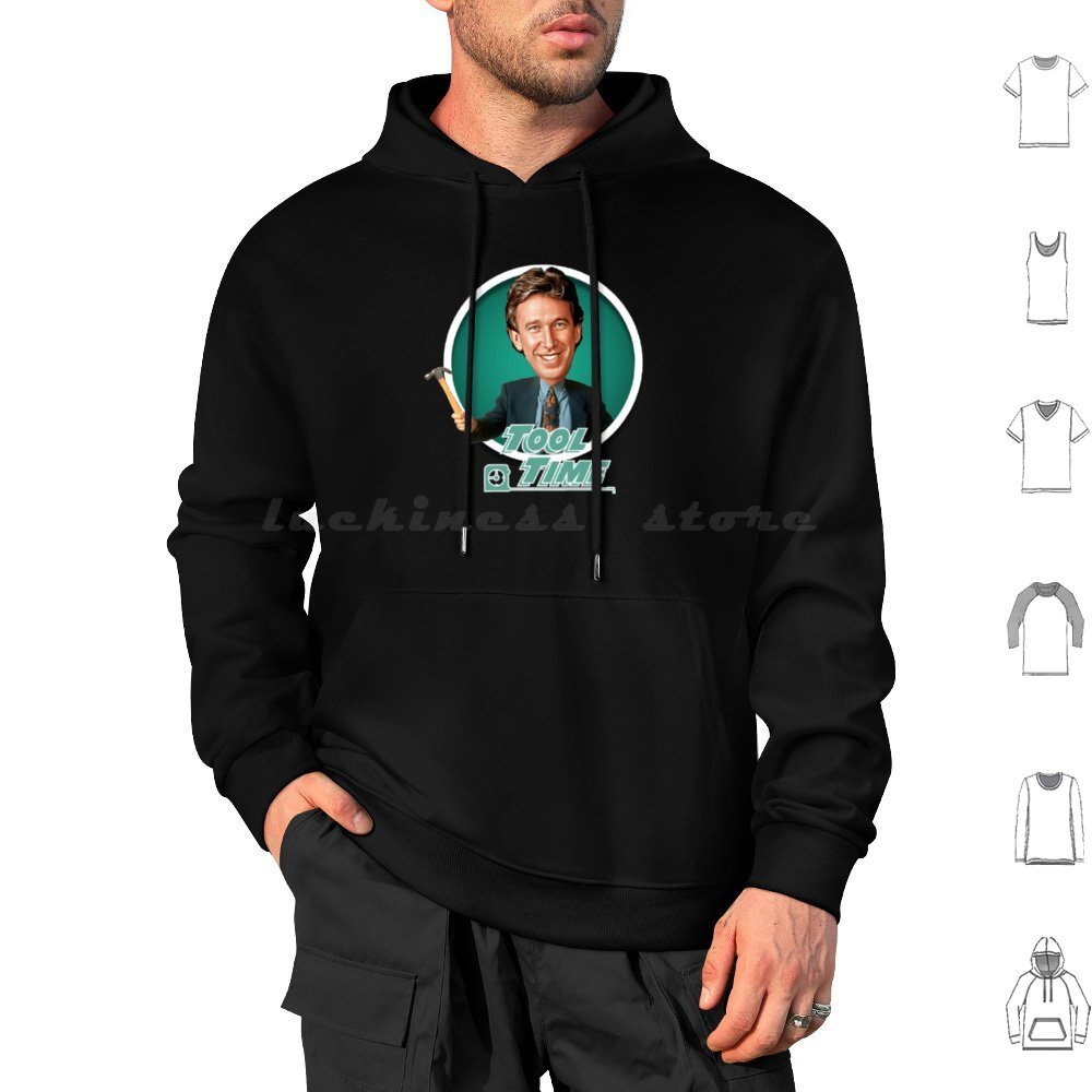 Tim Allen-Tool Time Hoodie Cot - Home Improvement With Tim Taylor ulasan dan harga
