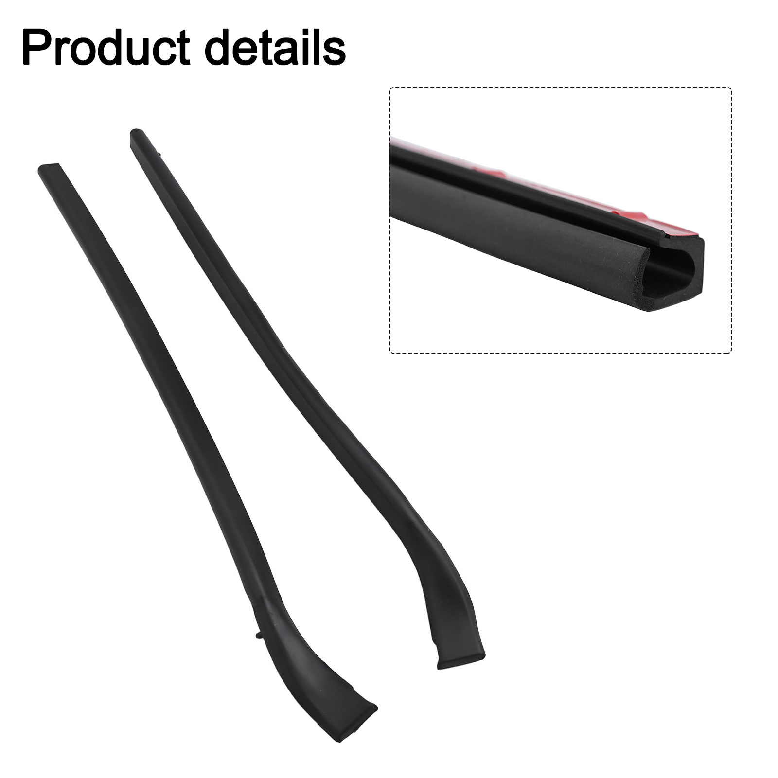 Car 1 Pair Door Weather Seal S - Door Weather Strip ulasan dan harga