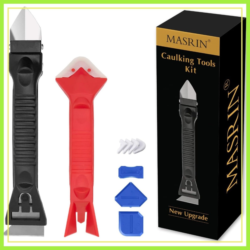 Caulk Finishing Tool Kit, 10-P - Bathroom Caulk Siliconized ulasan dan harga