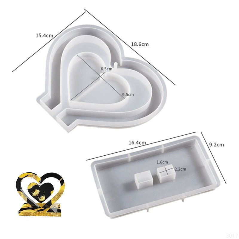 Letter Mm Epoxy Resin Silicone - Home Improvement House ulasan dan harga