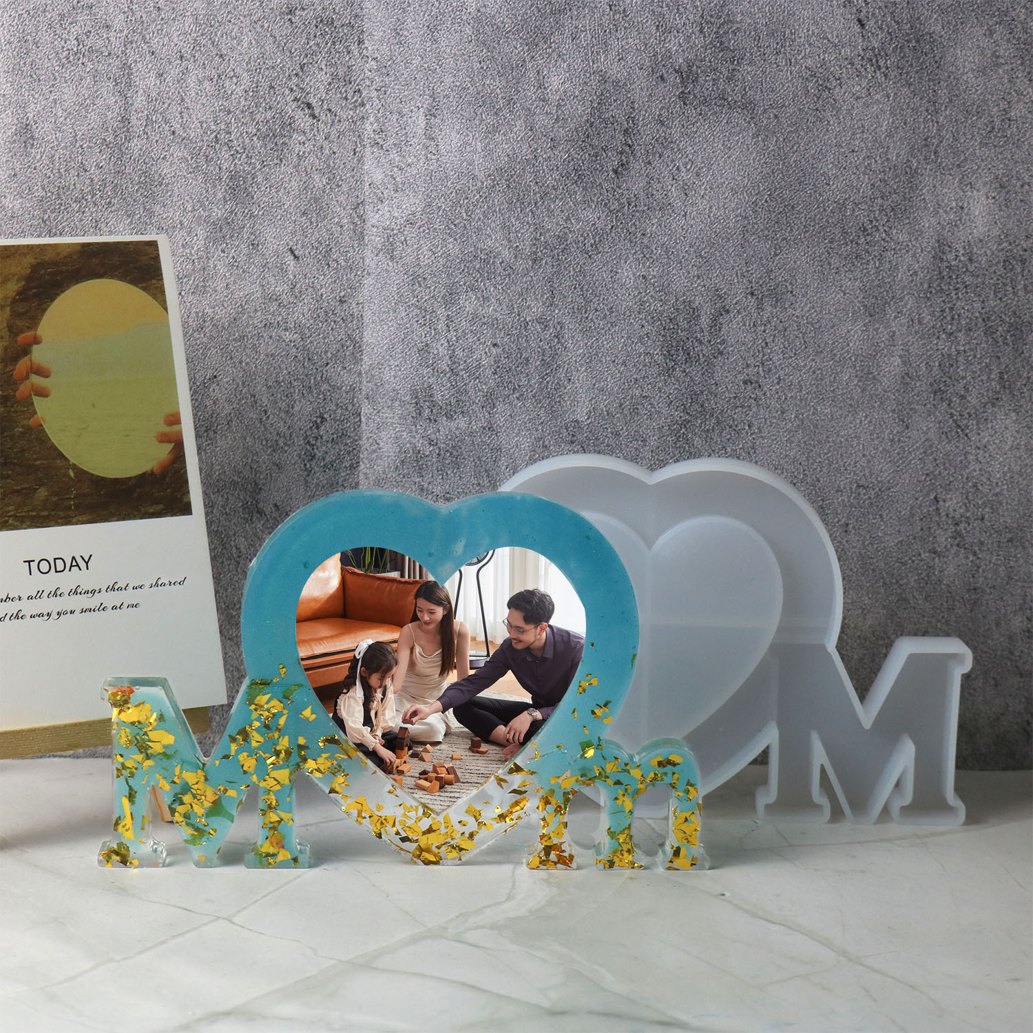 Letter Mm Epoxy Resin Silicone - Home Improvement House ulasan dan harga