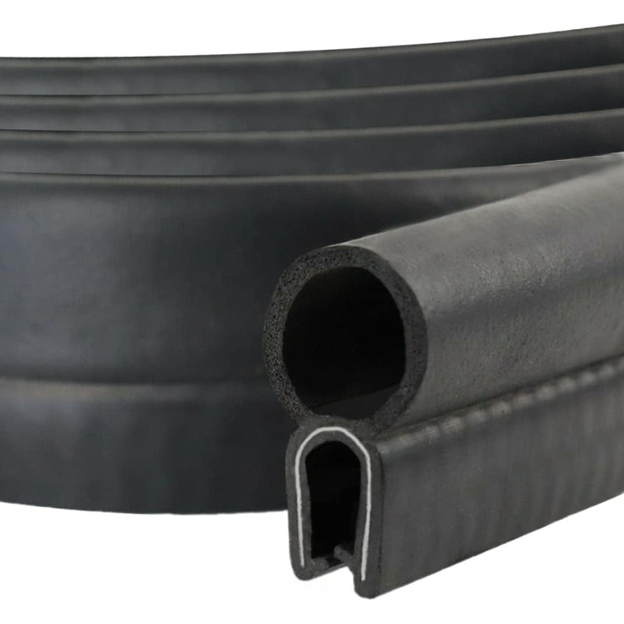 Car Door Rubber Seal Strip wit - Door Weather Strip ulasan dan harga