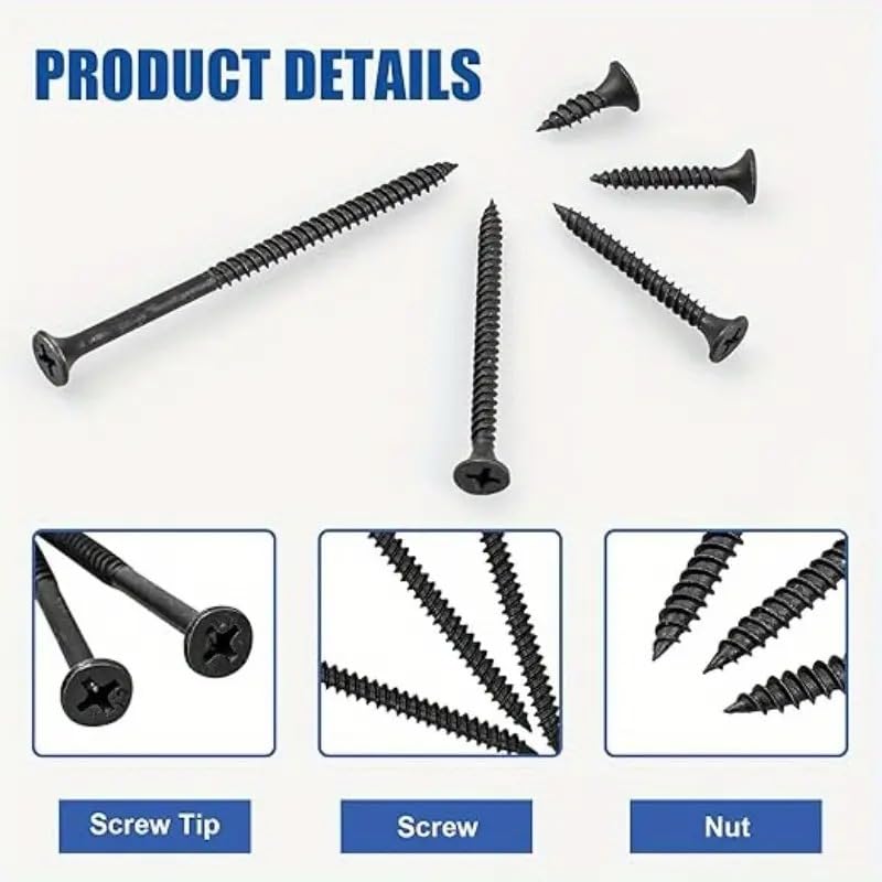 M2 Black Flat Head Cross Carbo - Lowe'S Home Improvement ulasan dan harga