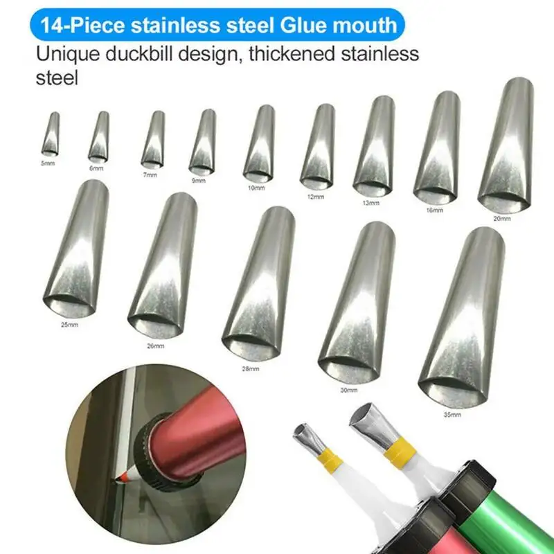14PCS Stainless Steel Caulk No - Bathroom Caulk Siliconized ulasan dan harga
