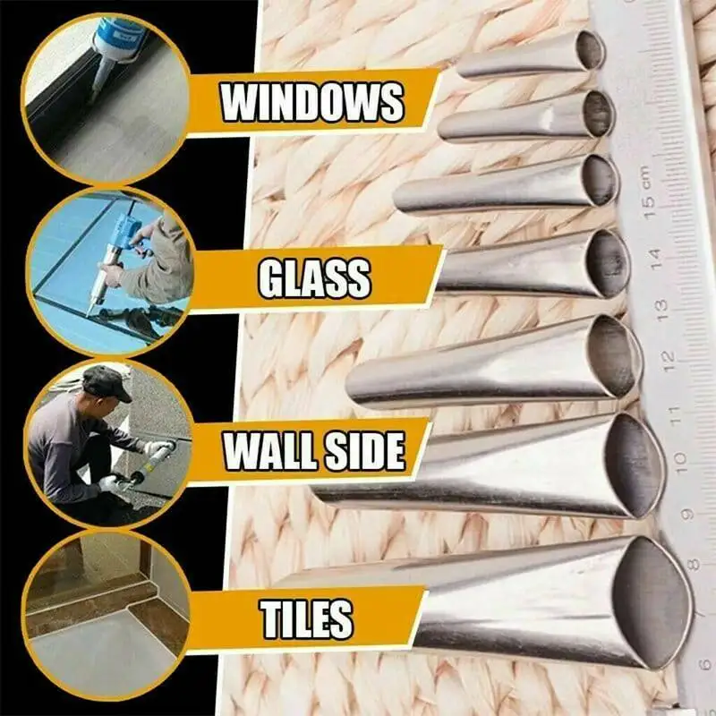 14PCS Stainless Steel Caulk No - Bathroom Caulk Siliconized ulasan dan harga