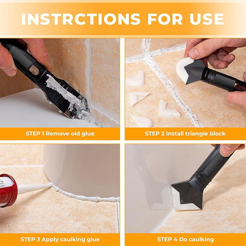 3in1 Silicone Sealant Remover  - Bathroom Caulk Siliconized ulasan dan harga