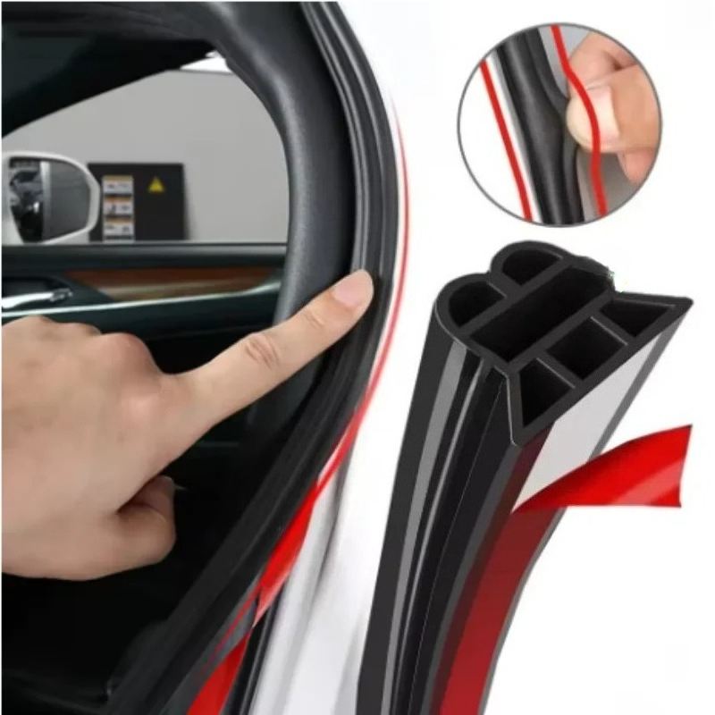 3-Layer Seal Strip Car Door Se - Door Weather Strip ulasan dan harga