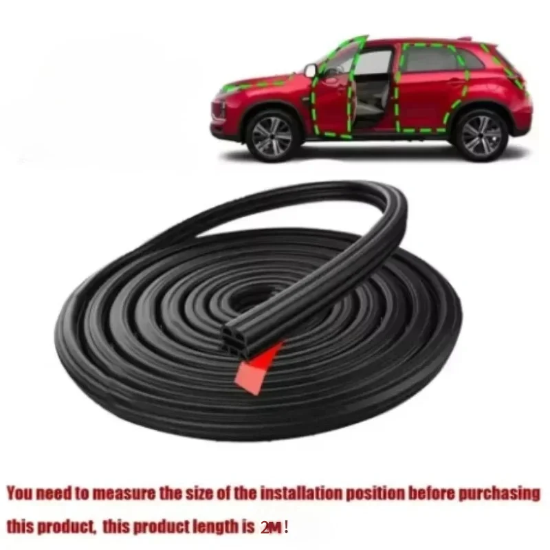 3-Layer Seal Strip Car Door Se - Door Weather Strip ulasan dan harga