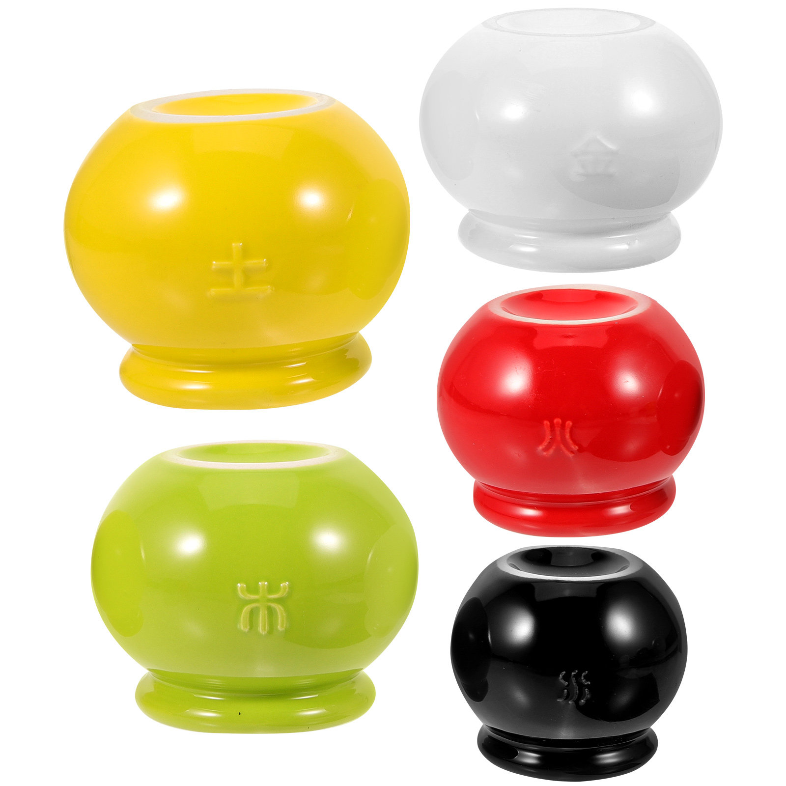 5Pcs Ceramic Cupping Cups Fire - Home Improvement House ulasan dan harga