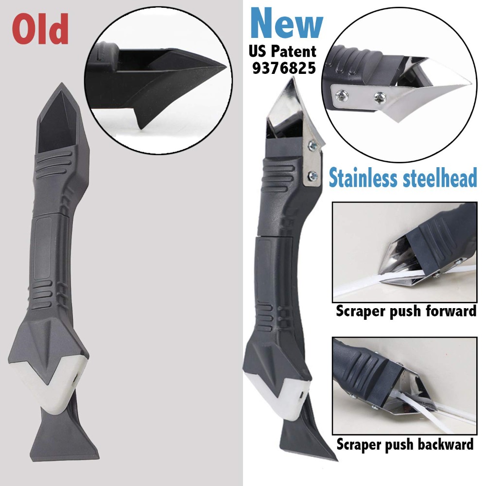 3 in 1 Silicone Caulking Tools - Bathroom Caulk Siliconized ulasan dan harga