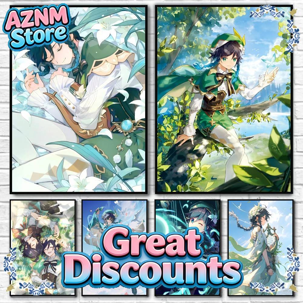 1pc Game Genshin Impact Venti  - Home Improvement Game ulasan dan harga