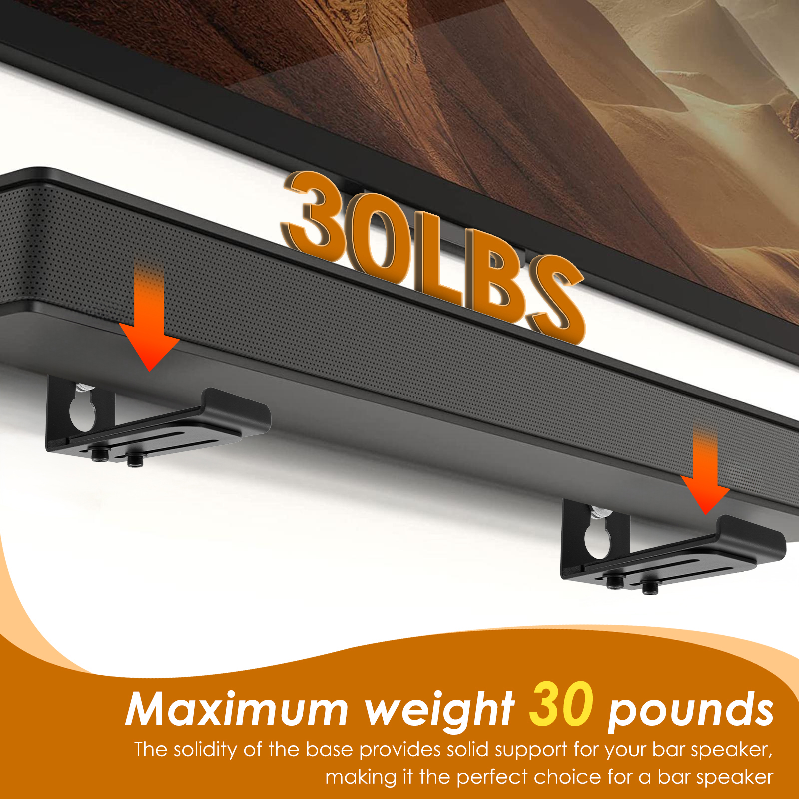 2Pcs Soundbar Speaker Stands W - Home Improvement House ulasan dan harga