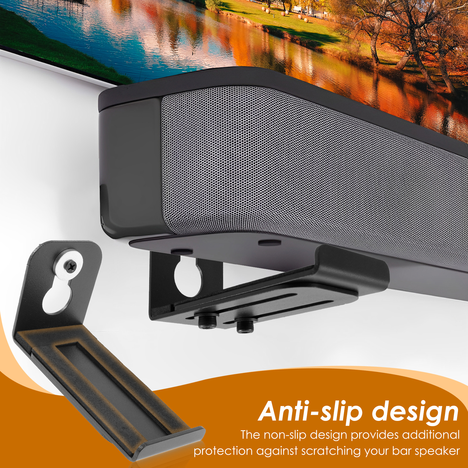 2Pcs Soundbar Speaker Stands W - Home Improvement House ulasan dan harga