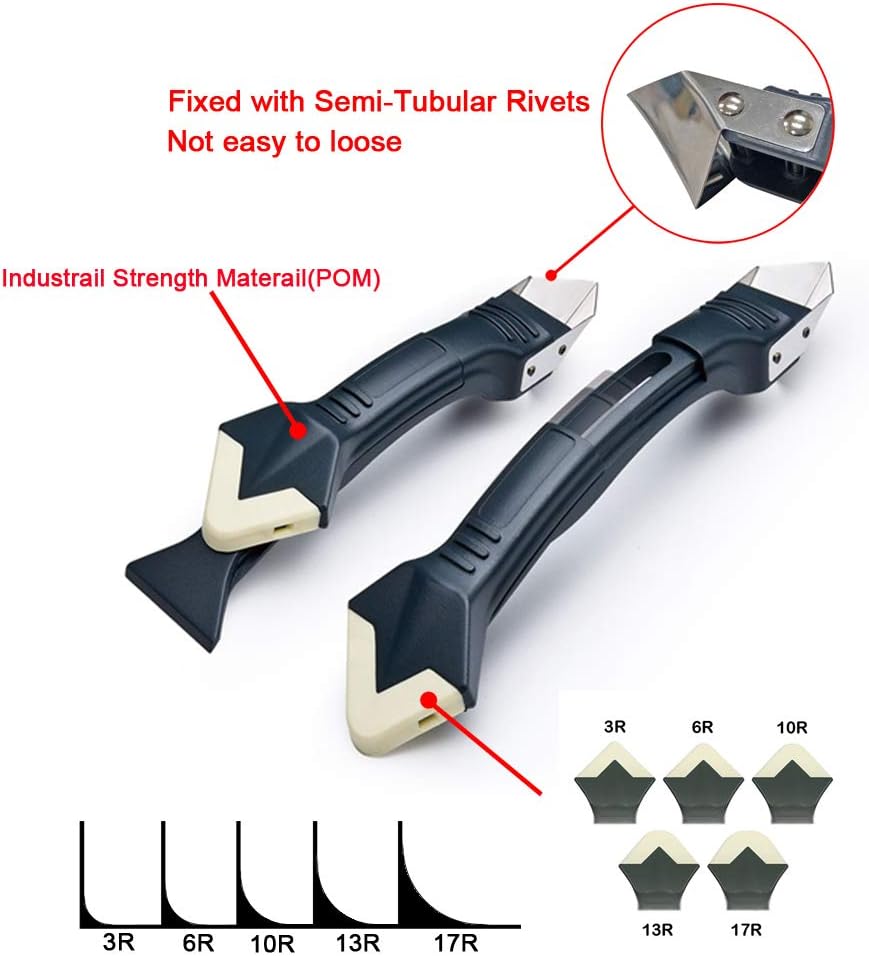 3 in 1 Silicone Caulking Tools - Bathroom Caulk Siliconized ulasan dan harga