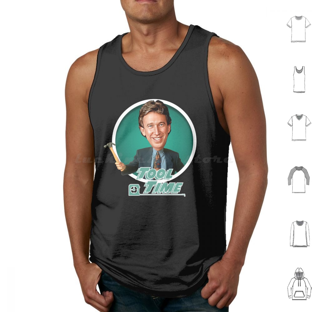 Tim Allen-Tool Time Tank Tops  - Home Improvement With Tim Taylor ulasan dan harga