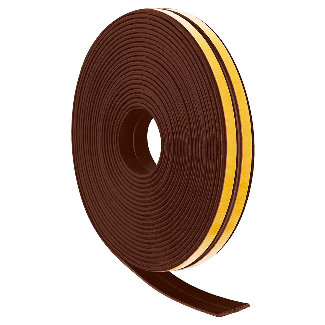 PVC Meter Foam Seal Strip 1-2m - Door Weather Strip ulasan dan harga