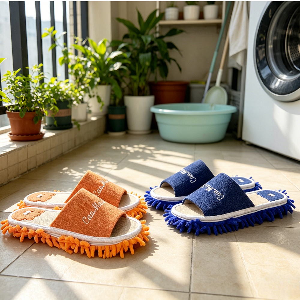 1 Pair Microfiber Cleaning Mop - Home Improvement House ulasan dan harga