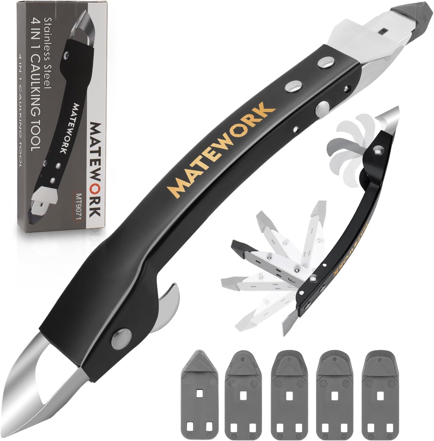 4-in-1 Caulk Remover Tool, Sta - Bathroom Caulk Siliconized ulasan dan harga